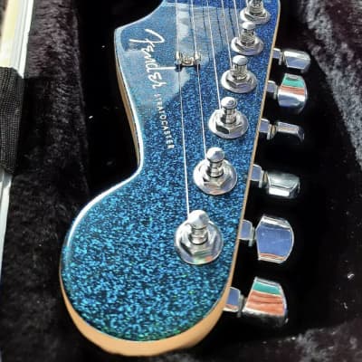 Fender Stratocaster FSR 2004 Flip Flop Green Blue Sparkle Flake image 6