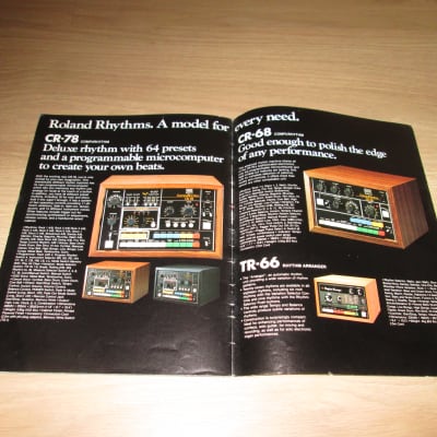 Roland Volume 3 Catalog  – 1980 - Original Vintage Synthesizer Brochure - RARE image 11