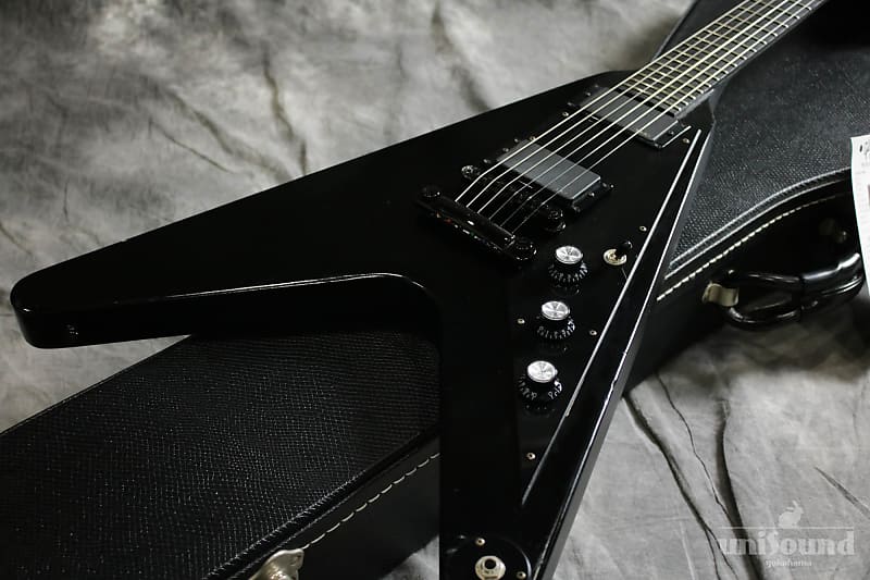 Gibson Flying V Gothic II 2006 Matte Black