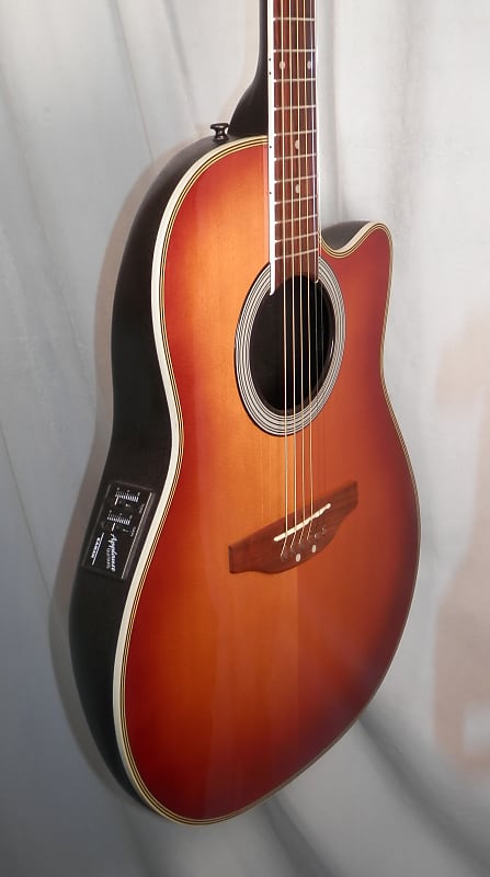 Applause by Ovation Summit Series AE28 Cherry Burst Shallow