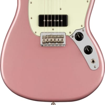 Fender Player Mustang 90 Electric Guitar Pau Ferro FB, Burgundy Mist Metallic image 10