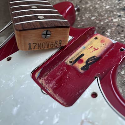 Fender Mustang Bass 1966 - Dakota Red image 14