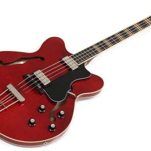 Hofner HCT-500/7 Verythin Bass Red image 5
