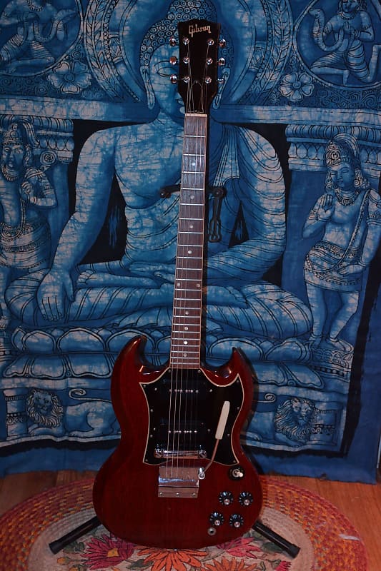 Gibson SG Special with Maestro Vibrola Cherry 1969 one owner image 1