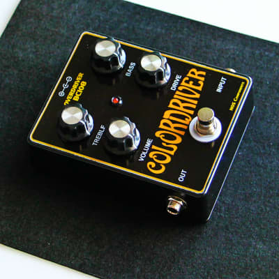 BC108 Mullard caps Boutique Colordriver Overdriver guitar pedal overdrive nos components handmade image 4