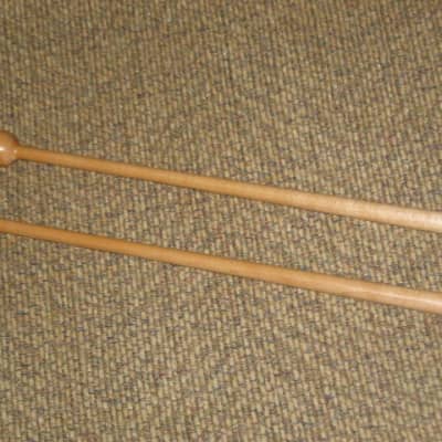 ONE pair new old stock Regal Tip 604SG (Goodman # 4) Timpani Mallets, 1" Wood Ball (includes packaging) image 12