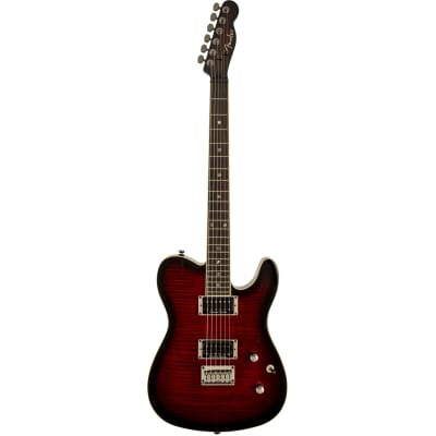 Fender Special Edition Custom Telecaster FMT HH Black Cherry Sunburst - Electric Guitar for sale