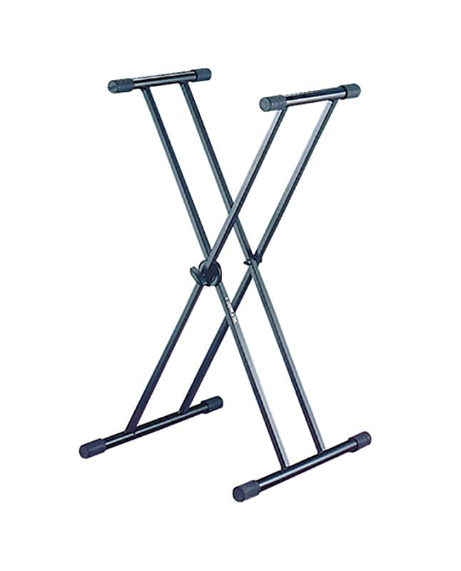 QuikLok Keyboard Stand SingleTier X Stand DoubleBrace Reverb