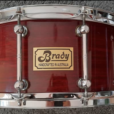 Brady 8 x 14 Jarrah Block Snare Drum w/hardshell case included