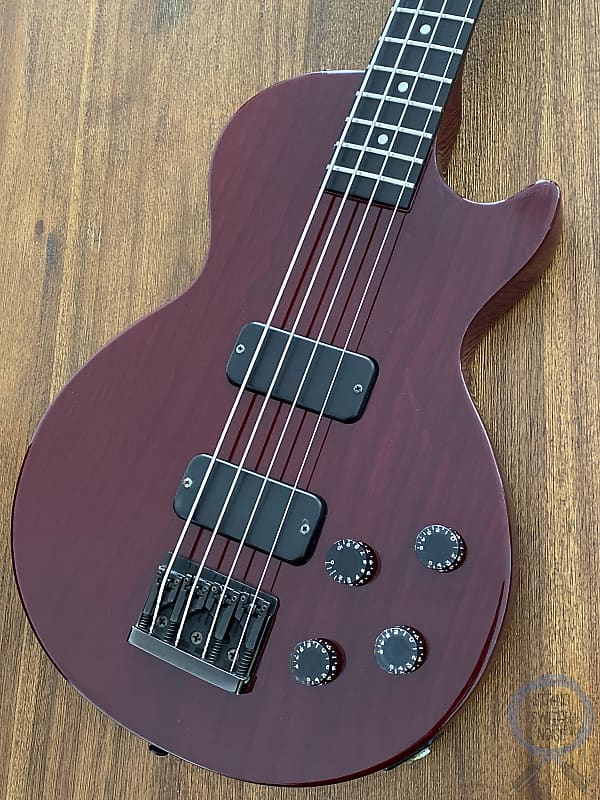 Gibson Les Paul Bass, Cherry, USA 1990, Active, Hard Case image 1