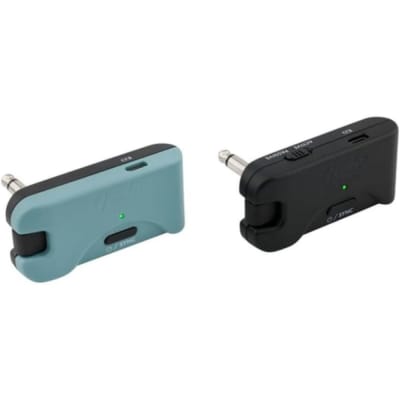 Fender Telepath Wireless System, Mystic Ice Blue and Black image 3