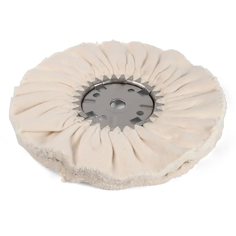 StewMac Buffing Wheel, 14 Domet, 1 Shaft