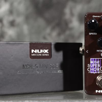 Reverb.com listing, price, conditions, and images for nux-nux-nch-5-super-chorus-flanger-pitch