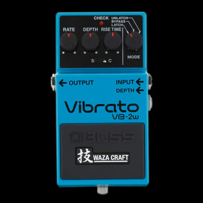 Vintage 1982 Boss VB-2 Vibrato Effects Pedal Black Label