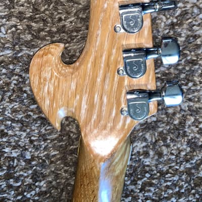 Rigel 2nd edition custom electric guitar. hand made in the USA - Natural image 11