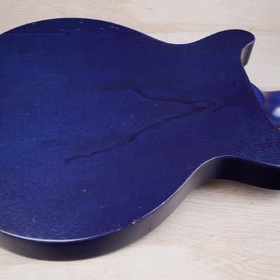 Gibson Les Paul Junior Tribute DC 2019 Blue Stain Double Cutaway Jr w/ Case image 13