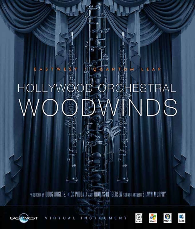 EAST WEST HOLLYWOOD WOODWINDS GOLD Hollywood Orchestral Woodwinds image 1
