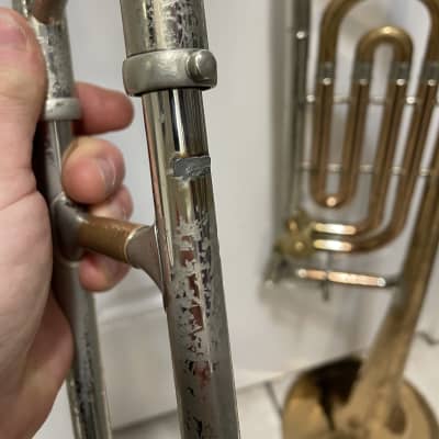 olds recording trombone f-trigger 1950 - brass - project image 2