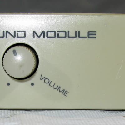 Roland SC-7 Sound Canvas, Vintage General MIDI Synth Module, 1992 - Bone