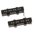 Fender V-Mod Jazz Bass Bridge Neck Single Coil Replacement Pickup Set Alnico 2/5