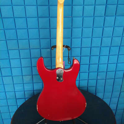 Mosrite Ventures 1965 - Candy Red image 3