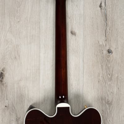 Gretsch G6122TG Players Edition Country Gentleman Hollowbody Guitar, Ebony Fingerboard, Walnut Stain image 5