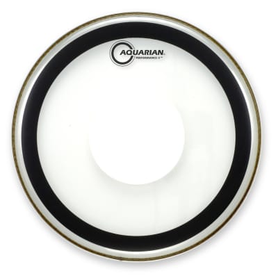 Aquarian - PFPD22 - 22" Performance II Clear Bass Drum With Power Dot image 2