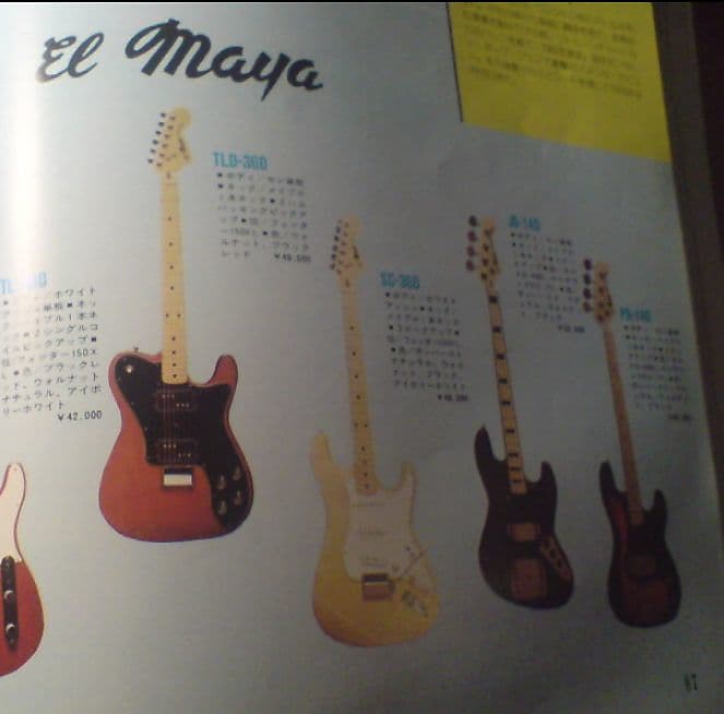 Rare 1970's Vintage El Maya Artist Model SC-36 3TS