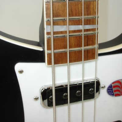 2024 Rickenbacker 4003 Electric Bass Guitar - Matte Black w/ Case image 8