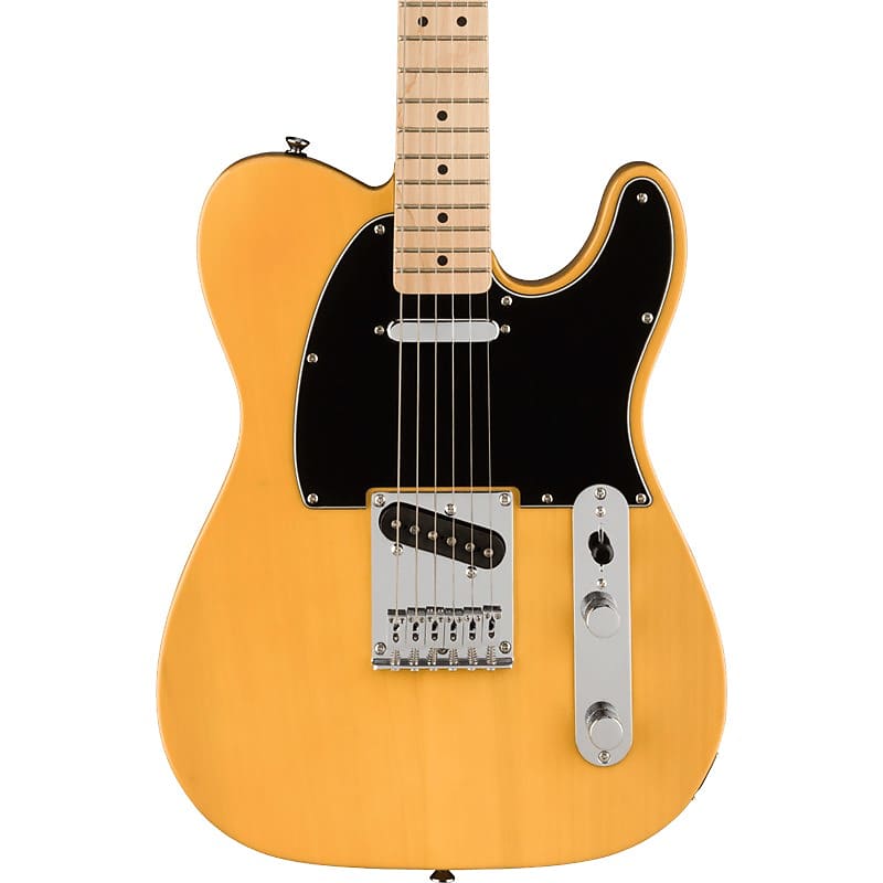 Squier Affinity Series Telecaster, Maple Fingerboard, Butterscotch Blonde image 1