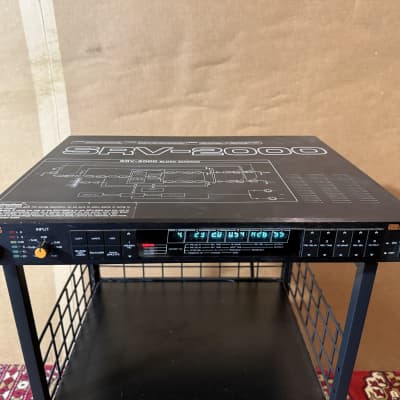 Roland SRV-2000 MIDI Digital Reverb 1980s - Black