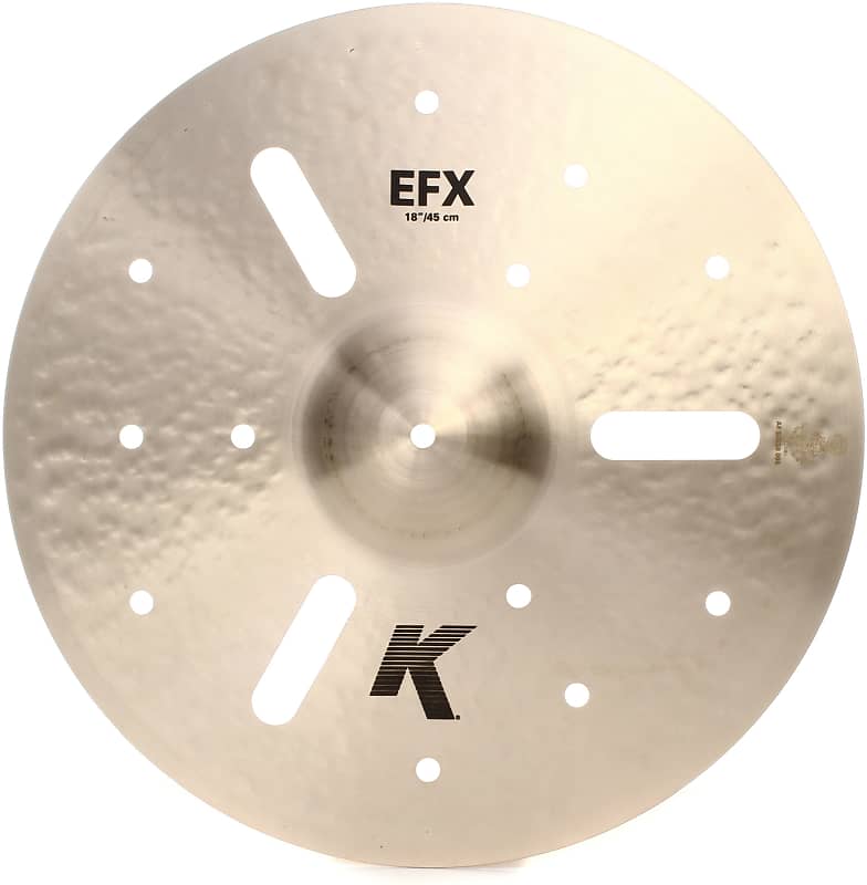 Zildjian 18 inch K Zildjian EFX Cymbal (2-pack) Bundle image 1
