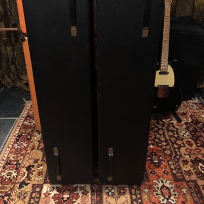 Vintage 1960s Sound City Pair 4x10 PA40 Dallas Arbiter Guitar Cabinets w/ Fane image 5