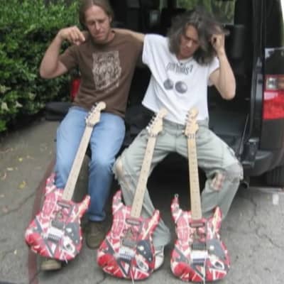 Fender Custom Shop EVH  Frankenstein Replica Eddie Van Halen and Chip Ellis Masterbuilt Hand Signed image 8