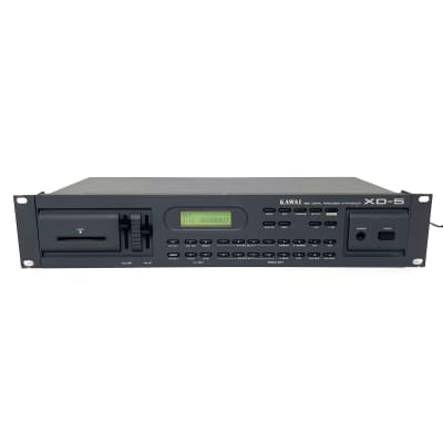 Kawai  XD-5 w/ Universal Power supply & New internal battery Rare Drum Synthesizer module rack mount