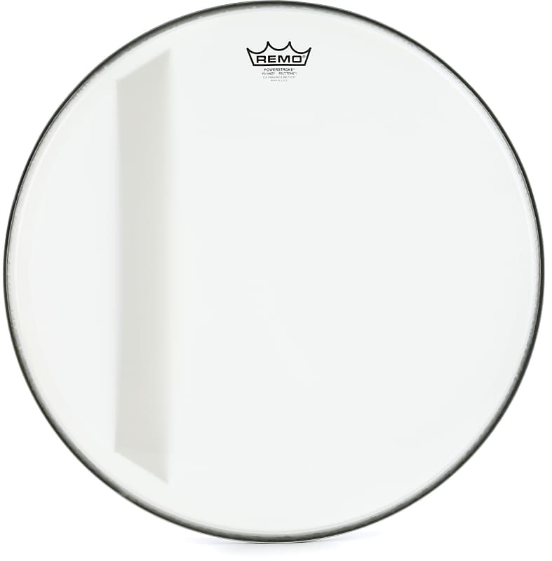 Remo Powerstroke P3 Felt Hazy Tone Bass Drumhead - 20 Inch 