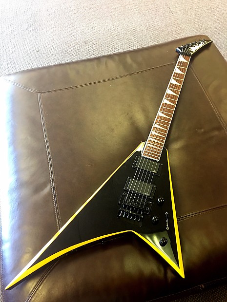 MESSAGE FOR STUPID CHEAP PRICE Jackson RRXMG 2017 Black with Yellow Bevels