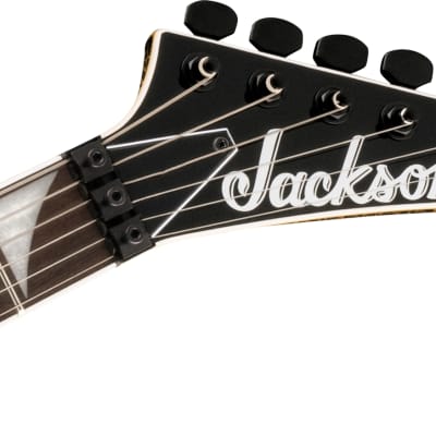 JACKSON Soloist SL3X DX Yellow Crackle - chitarra elettrica con tremolo Floyd Rose image 4