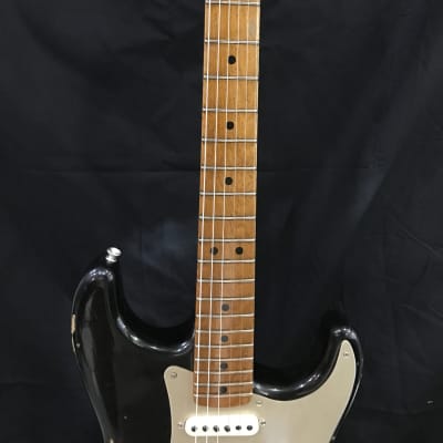 Fender Custom Shop Stratocaster Limited Edition Roasted Fretboard Relic 2017 Aged Black image 5