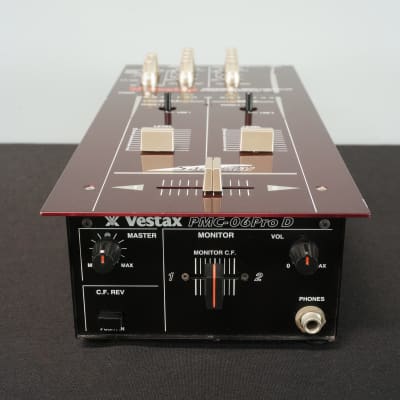 Vestax PMC-06 Pro D Samurai - Burgundy Professional Slim DJ Mixing