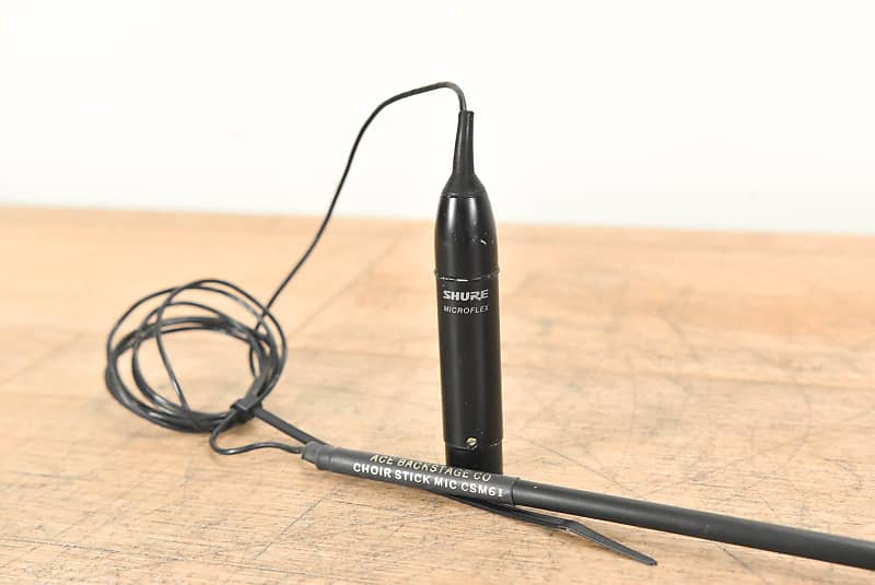 Ace Backstage Co. Choir Stick Mic CSM61 w/ Shure MX202 185 | Reverb