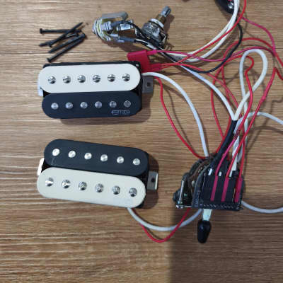 Gibson 490R/498T Set With Mounting Rings Zebra | Reverb