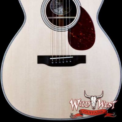 Collings OM Series OM2H Sitka Spruce Top East Indian Rosewood Back & Sides 45 Style Snowflake Inlays Natural 4.30 LBS for sale