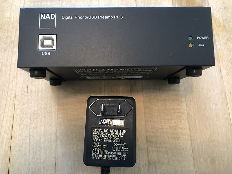 NAD PP 4 Digital Phono/USB Preamp Black
