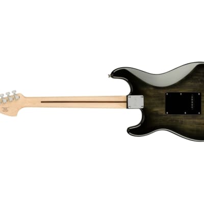 Used Squier Affinity Series Stratocaster FMT HSS - Black Burst w/ Maple FB image 5