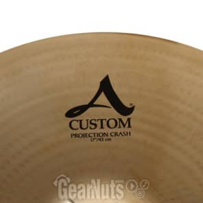 Zildjian 17 inch A Custom Projection Crash Cymbal image 4