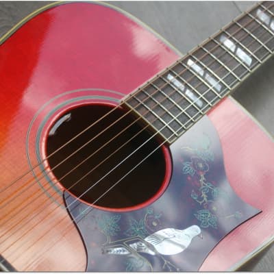 Gibson "Dove Original - Vintage Cherry Sunburst" HARDCASE image 6