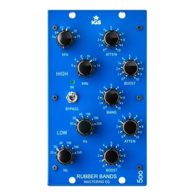 IGS Audio RB 500 Series ME Stereo Passive Equalizer Dual-Slot Module image 1