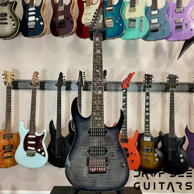Ibanez J Custom RG8527 7-String Electric Guitar w/ Case-Black Rutile image 2