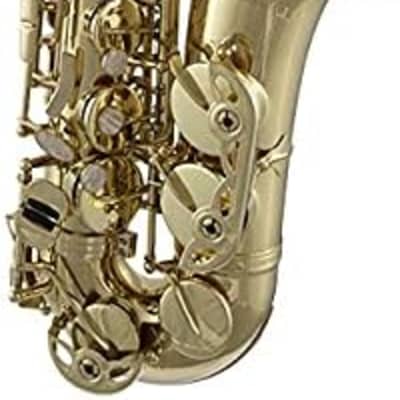 Prelude by Selmer AS711 Student Alto Saxophone - Lacquer with High F# Key image 6